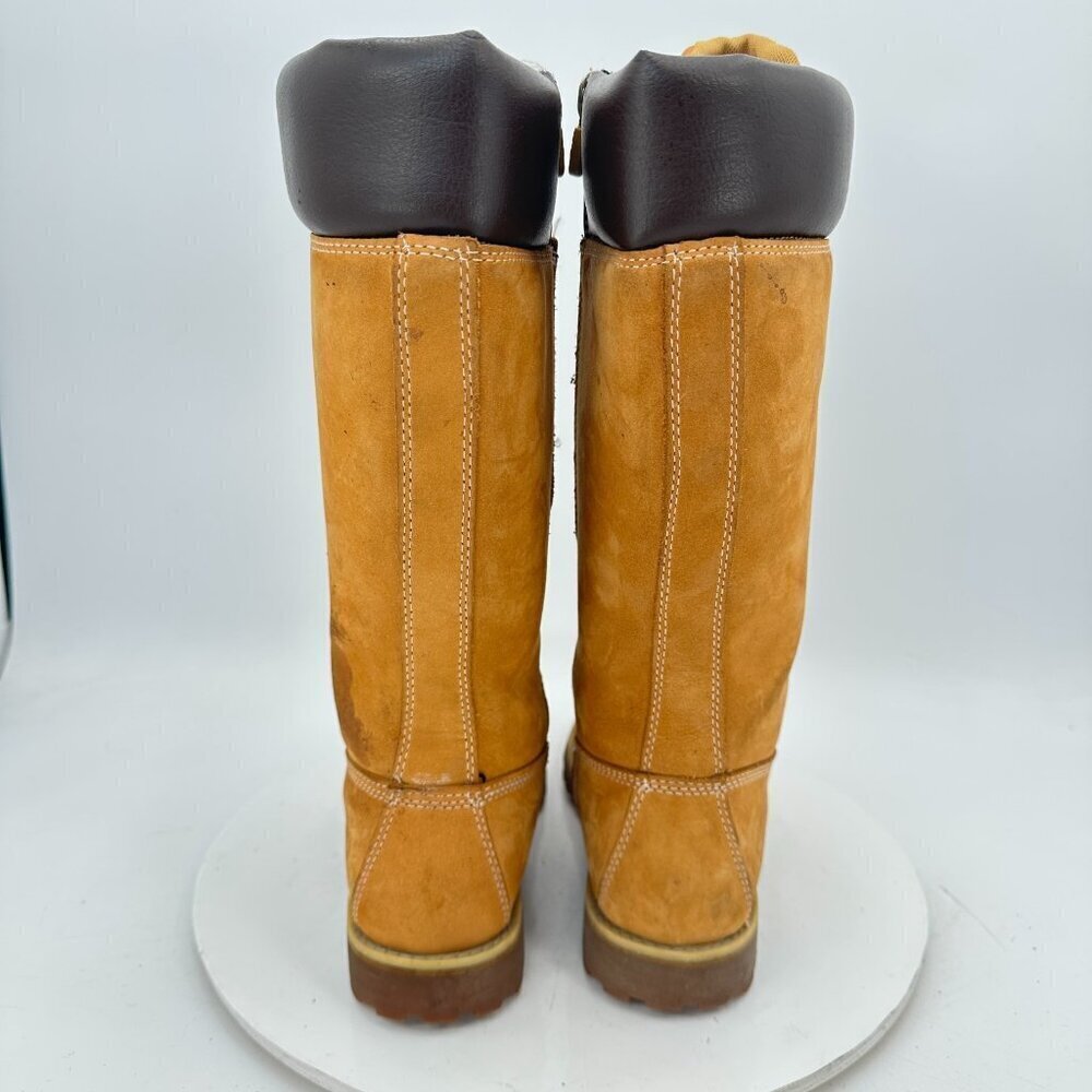 Timberland Asphalt Trail Women Size 4.5 83980 Brown Tall Lace Side Zipper Boot - Picture 5 of 13